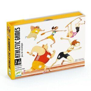 Djeco Strategy Card Game athletic games (Multilingue)    for Age 7+ New Sealed
